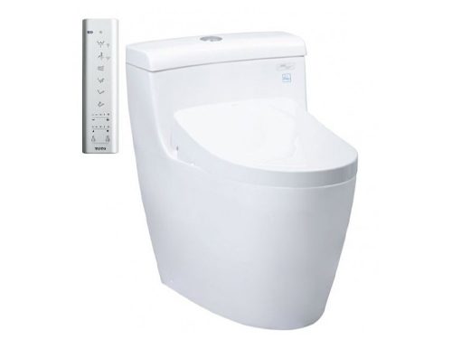 Bồn cầu TOTO MS636CDRW12 nắp điện tử TCF4911EZ