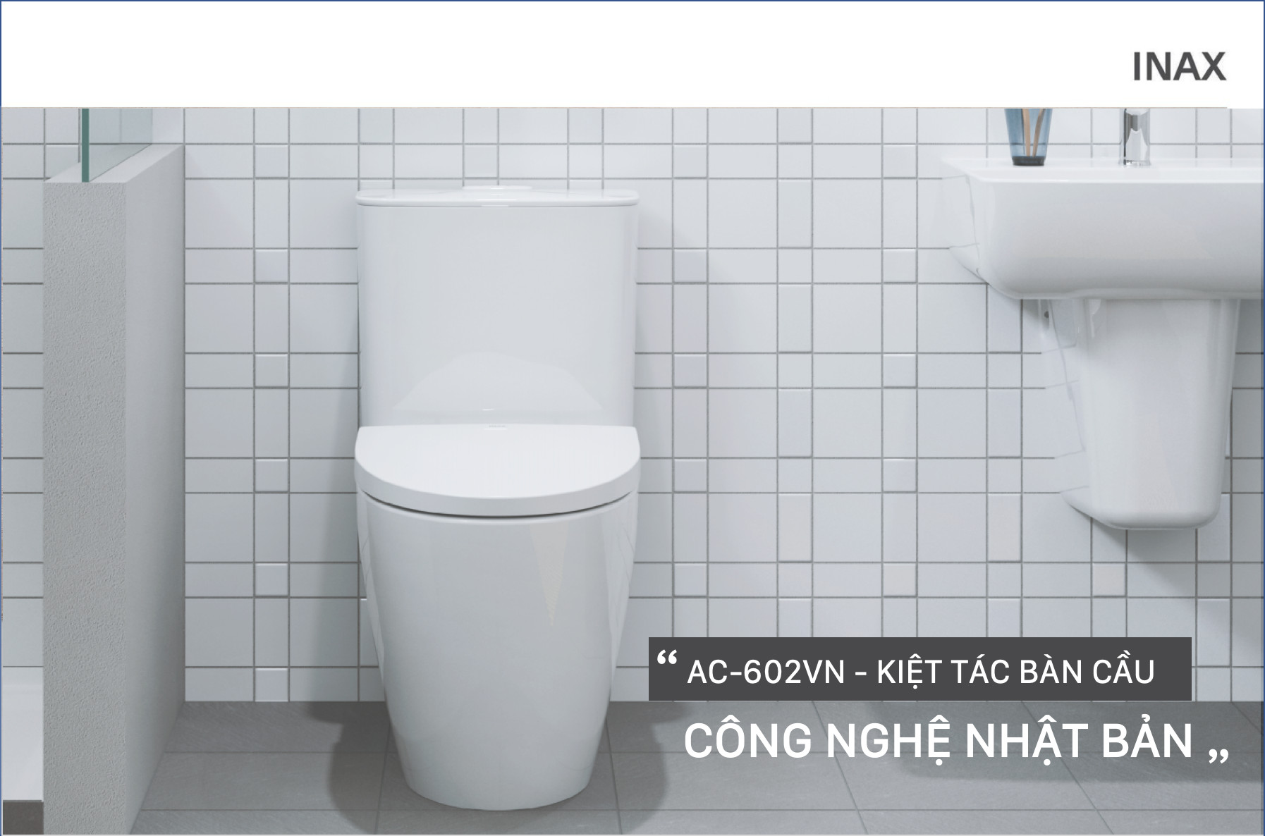 bồn cầu 2 khối INAX AC-602VN
