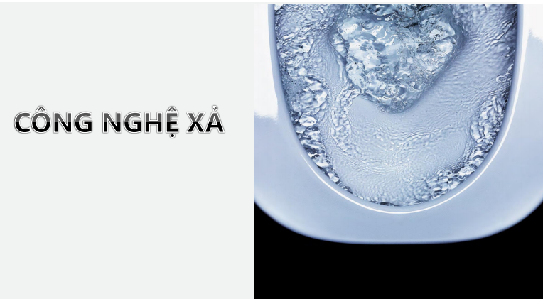 Các công nghệ xả trong bồn cầu inax