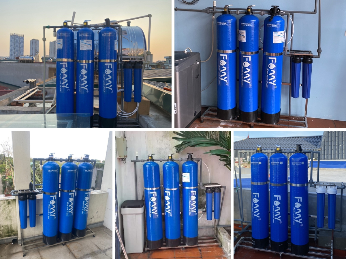 vitas lắp đặt thực tế một vài công trình