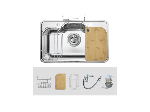 Chậu rửa bát Kluger KT8050SL Plus